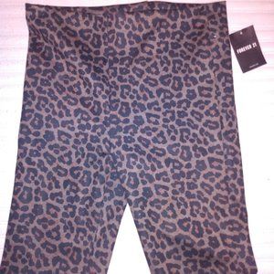 FOREVER 21 CHEETAH PATTERNED SHORTS